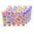 24 Packs Snow and ice Galaxy Slime, Party Favor for Kids Girls & Boys, Adults, Non Sticky, Stress & Anxiety Relief, Wet, Super Soft Sludge Toy,Easter Basket Stuffers