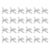 24pcs Airplane Metal Thumb Tacks for Notes and Papers, Reusable