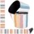24PCS Boho Magnetic Bulletin Board Borders Boho Stripes Classroom Border Trim Neutral Polka Dot Border Magnets Back to School Decorations for School Classroom Office Wall Chalkboard Poster Board Decor