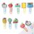 24Pcs Cute Teacher Paper Clips Bookmarks, Colorful Paperclip for Office Supplies, Desk Stationery Accessories, End of Year Teacher Gifts