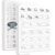 24pcs Dry Erase Board with Lines Handwriting Practice Letter Alphabet Tracing Thickened Whiteboard Must Haves Double Sided Teacher Tool Portable Drawing 12″ x 9″