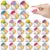 24 Pcs Ice Cream Drip Baseball Stress Balls 1.57 in Soft Foam Squeeze Baseballs Balls Party Favors Ice Cream Drip Sensory Fidget Toy Goody Bag Stuffers for Summer Game Reward Prize Birthday Supplies