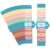 24PCS Mini Behavior Trackers Student Behavior Clip Chart Personal Behaviors Trackers for Student Desks Back to School Teacher Classroom Management Tool for School Office Incentive Reward Supplies