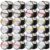 24 Pcs Natural Soy Massage Oil Candles, 1oz Low-Temp Moisturizing Body Wax