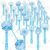 24 Pcs Ocean Bubble Wands, Seashell Party Favors, Goodie Bag Fillers