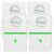 2/4Pcs Power Saver Portable Electricity US Energy Saver Smart Saving Box Safe Household Plug 90V-250V for Office Kitchen Accesso(4pcs)