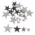 24pcs Rhinestone Star Iron on Patches Assorted Sizes