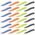 24 Pcs Staple Remover Bulk, Pen Style Stapler Removers with Metal-Adhering Tip, Ergonomic Lever Design, Fits 10, 24/6, 26/6 Staples, Up to 20 Sheet Capacity for Office and Home