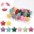 24Pcs Star-Shaped Decorative Thumb Tacks Colorful Star Thumb Tacks