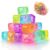 24 Pcs Stress Balls Squishy Squeeze Fidgets, Ice Cube Squeeze Relief, Summer Stress Relief Birthdays Gifts for Adults