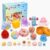 24Pcs Taba Squishy Pack Fidget Toys, Include Octopus, Axolotl, Dumpling, Cheese, Hamster, Sensory Toys for Kids, Party Favors Treasure Box for Classroom Birthday Gifts, Goodie Bag Stress Relief Toys