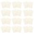 24pcs White Hardcover Sketch Book for Professionals and Art Students