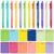 24 Sets Employee Appreciation Gifts, Funny Motivational Sticky Note Pads with Sayings Pens, to Do List Notepads, Thank You Gifts for Coworker, Nurse, Teacher, Office Supplies.