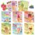 24 Sheets Ice Cream Stickers, Make Your Own Sticker for Toddlers Kids, Make a Face Stickers for Ice Cream Party Favor Supplies Craft