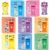24 Sheets Recycling Bin Make a Face Sticker, Make Your Own Trash Bin Stickers Mix and Match Sticker for Home School Classroom Crafts Activities Reward Birthday Party Favors