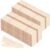 2500 Pieces Large Wooden Wax Sticks, 6-Inch Wood Waxing Sticks Wax Spatulas Applicator, Wood Craft Sticks for Body Hair Removal, Tongue Depressors, Wooden Ice Pop Sticks