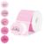 2″ 500/Roll Flower Shaped Pink Round Thermal Labels for Thermal Printer