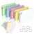 250 Count 3 x 5 Inch Colored Index Cards, Ruled Note Cards with Ring, Lined Flash Cards for Office Supply, Portable Note Taking Study Flashcards for Home and School