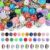 250 Pcs Beads for Pens, Focal Beads for Beadable Pens, Rhinestone Bead, Spacer Bead for Bracelets Pensfor Necklace Earring Crafting