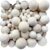 250 Pcs DIY Painted Wooden Beads for Crafts, 7 Assorted Sizes 8 mm to 30 mm, Smooth Surface, Ideal for Jewelry Making, Art Projects, Decorative Crafts, and Personalized DIY Designs