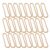 250pcs Orange Rubber Bands 220℃ Heavy Duty Heat Resistant