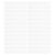 250pcs White Money Straps Self Adhesive Offset Paper Writable Bands