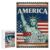 250 Year American Anniversary – Patriotic Freedom American Flag Map Pattern 1776-2026 Wall Decor 1000 Wooden Puzzle Pieces Enthusiasts