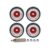 25mm 1.5-Degree Wheel Hub Tire Metal for Kyosho for WLTOYS for MINI Car 1/28 RC Upgrade Parts Toy Models Rc Parts