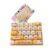 26-Key Keyboard Fidget Toy, Keyboard Fidget Keychain (Cat)