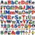 260PCS Super Themed Alphabet Number Bulletin Board Cartoon Hero Classroom Decorations City Hero Themed Letters Number Punctuation Symbol Combo Pack Set for Back to School Classroom Door Wall Decor