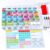 265 Phonics Magnetic Letter Tiles, Magnetic Phonics Kit, ABC Letters with Erasable Marker, Word-Building Folder with Dry Erase Board, Storage Case & Blank Tiles, Preschool Pre k Classroom Materials