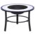 26.8 Inch Mosaic Fire Pit for Garden Patio, Decorative Ceramic and Steel Outdoor Fire Bowl with Three-Leg Stand for BBQ and Warmth