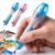2.6mm Fuse Bead Pen with Automatic Dispenser for DIY Decor, Holiday Crafts, and Art Projects – Non-Slip Grip, Easy Press, Ideal for Adults and Gift Giving (Blue+Pink)