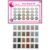 2.6mm Fuse Beads Refill Kit – Color Palette 6, 24000+ Pcs, 24 Colors (1000 Each), Mini Beads for DIY Pixel Art & Crafts, Smaller Than 5mm (No Tools)
