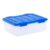 26 Quart Clear Plastic Storage Bins With Gasket Sealed Lids, Airtight Stackable Latching Container With Carrying Handles, Moisture Dust Proof Tote For Pantry, Garage Tools & Household Organization