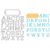 26 Uppercase Letters Metal Cutting Dies for Card Making