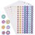 2730 Count Teacher Star Reward Stickers for Kids and Students, Small Sticker for Behavior Chart, Classroom Supplies, 30 Sheets, Assorted Designs