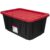 27 Gallon Large Heavy Duty Plastic Storage Bin with Snap Lid