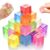 27 Pcs Mini Squishy Cube Fidget Toys Stress Cube Balls for Kids Adults