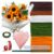 280pcs Sunflower Pipe Cleaners with Stem Wire, Garden Tape & Ribbon