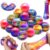 28 Pack Galaxy Slime Eggs Easter Party Favors for Kids Non-Sticky Stress Relief Fidget Toys for School Class Birthday Gifts, Goodie Bag Fillers, Slime Balls for Classroom Reward Boys Girls to Relax