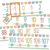 29pcs Number Line (-20 to +120) Bulletin Board Set for Classroom Wall Decor Math Number Bulletin Board Set for Teacher Supplies Must Have