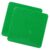 2 Baseplates for Large Blocks, Baseboard Compatible with Duplo & Mega, Learning and Educational Building Toy for Toddlers (15 x 15 Inch,Green)