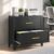 2 Drawer File Cabinet with Lock, Wide Metal Cabinet for Home Office