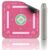 2F22E Mahjong Mat, Noise Reduction Non-Slip Mahjong Mat for Table, 32.4 * 32.4 Inch Mahjong Table Mat for Poker, Board Games Table Mat, Card Games, Tile Games, Dominoes (Pink)