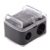 2 Holes Black Pencil Sharpener School Supplies Mechanical Stationery