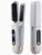 2 in 1 Flat Iron Hair Straightener Brush for Straights, Waves, Curl