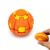 2 in 1 Press and Auto Rotate Decompression Fidget Spinner Auto Rotate Pain Fidget Toys Stress Relief Focus Tool for Office, Classroom Students and Adults,Orange