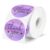 2 Inch Thank You Stickers for Small Business, Holographic Purple Thank You Stickers Waterproof Self-Adhesive Packaging Seals with Finish for Bags, Boxes, Envelopes, Gift Wrap, 300Pcs/Roll