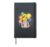 2nd Birthday Children’s Birthday Rabbit Hardcover Journal, Black